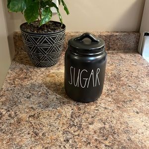 Rae Dunn Black Sugar Baby Canister
